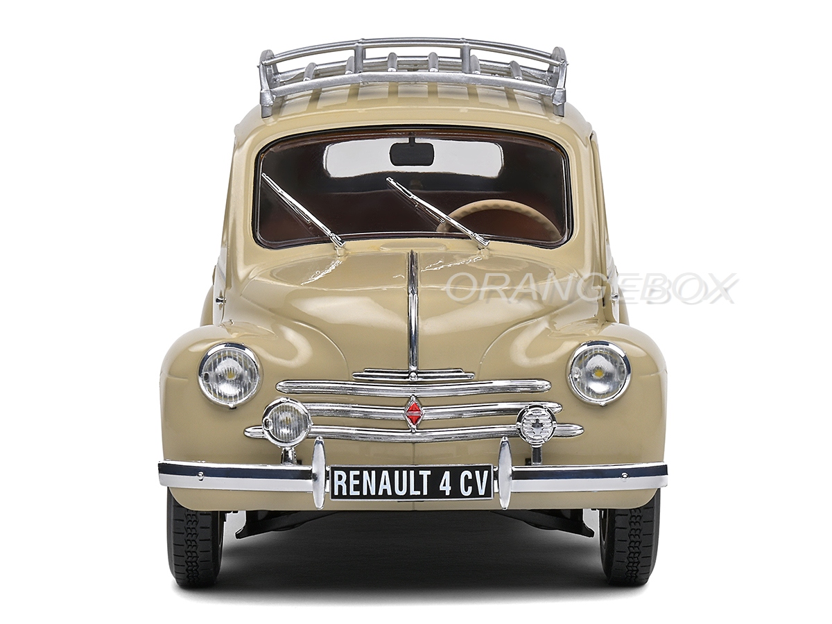 1/18 ルノー4CV 1956 サンドイエロー RENAULT SOLIDO製 Renault 4CV 1956 1:18 Solido Bege - 20 anos! Loja on-line de