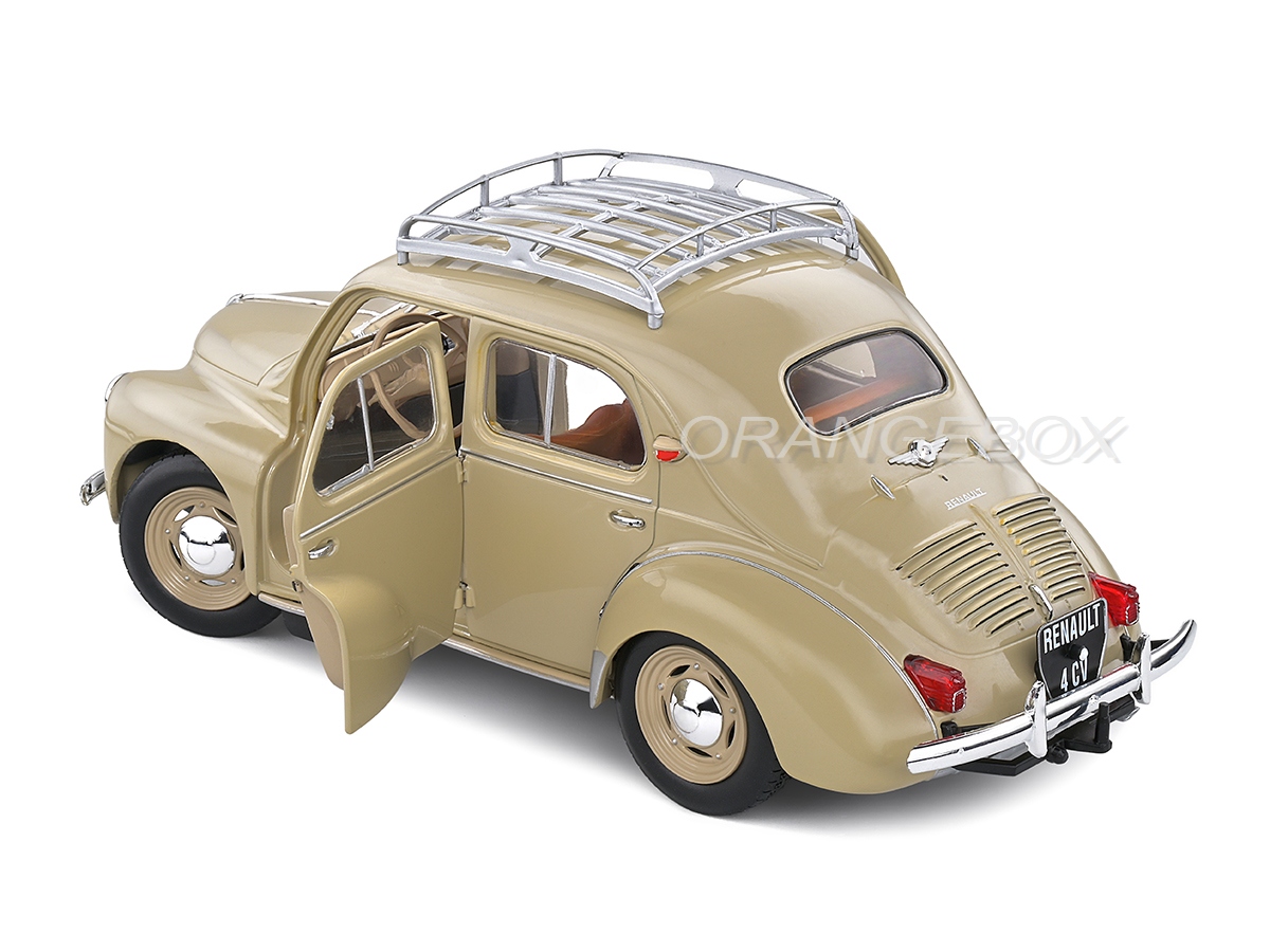 Renault 4CV 1956 1:18 Solido Bege - 20 anos! Loja on-line de