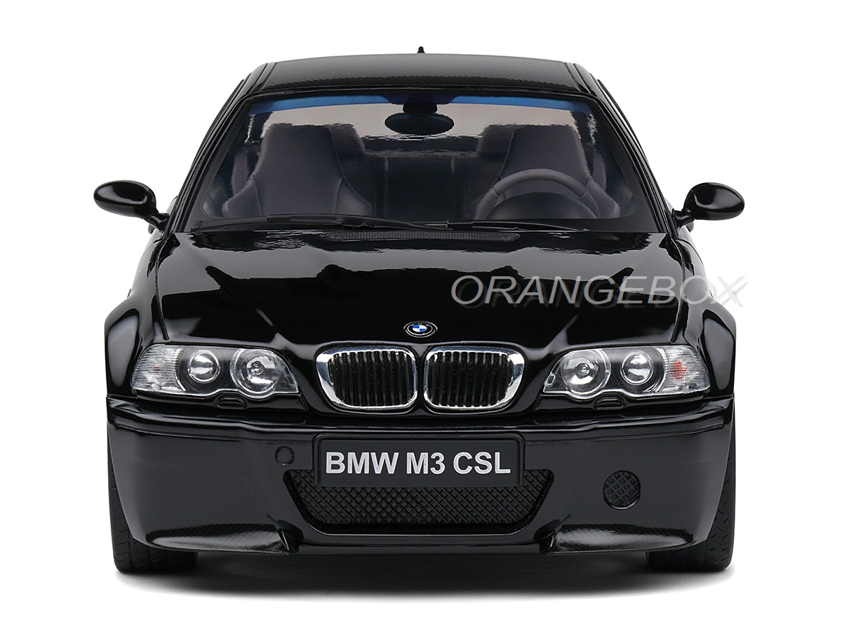 BMW E46 CSL Coupé 2003 1:18 Solido Preto - 19 anos! Loja on-line