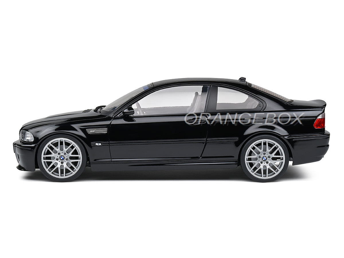 BMW E46 CSL Coupé 2003 1:18 Solido Preto - 19 anos! Loja on-line