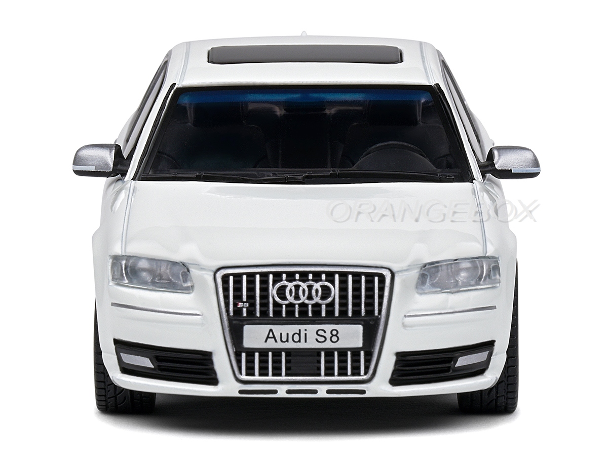 Audi S8 (D3) 2010 1:43 Solido Branco - 20 anos! Loja on-line de