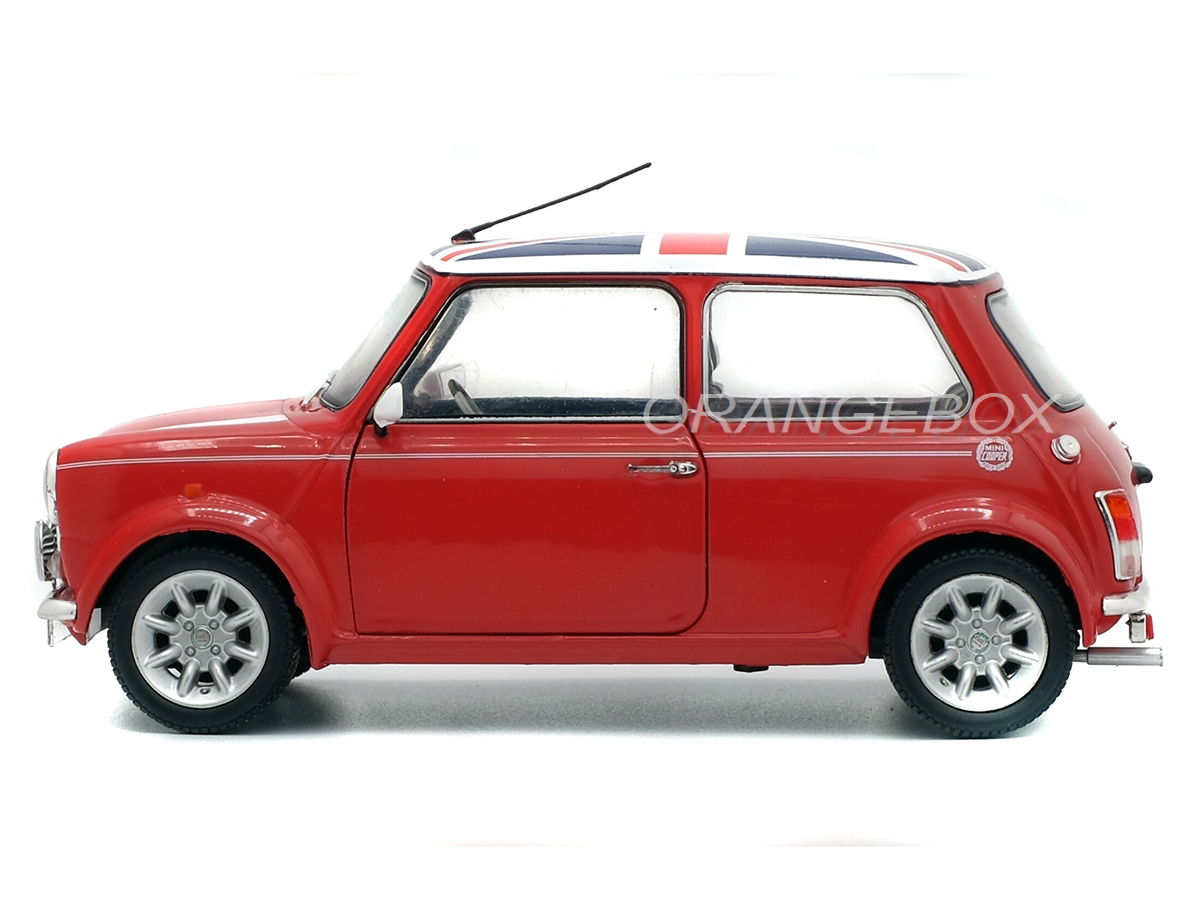 Mini Cooper 1.3i Sport 1997 1:18 Solido Bandeira Inglesa - 20 anos