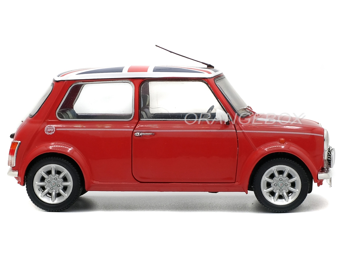 Mini Cooper 1.3i Sport 1997 1:18 Solido Bandeira Inglesa - 20 anos