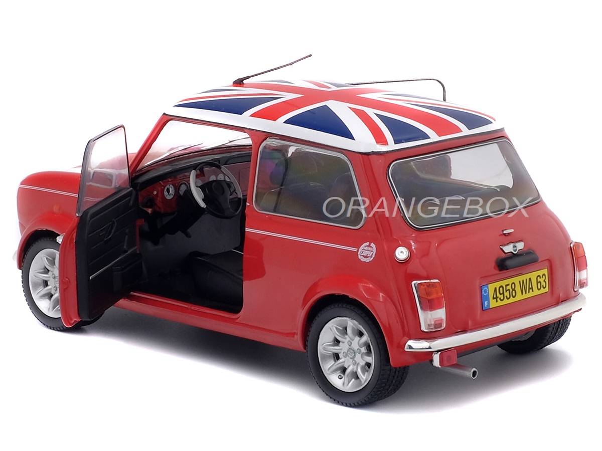Mini Cooper 1.3i Sport 1997 1:18 Solido Bandeira Inglesa - 20 anos
