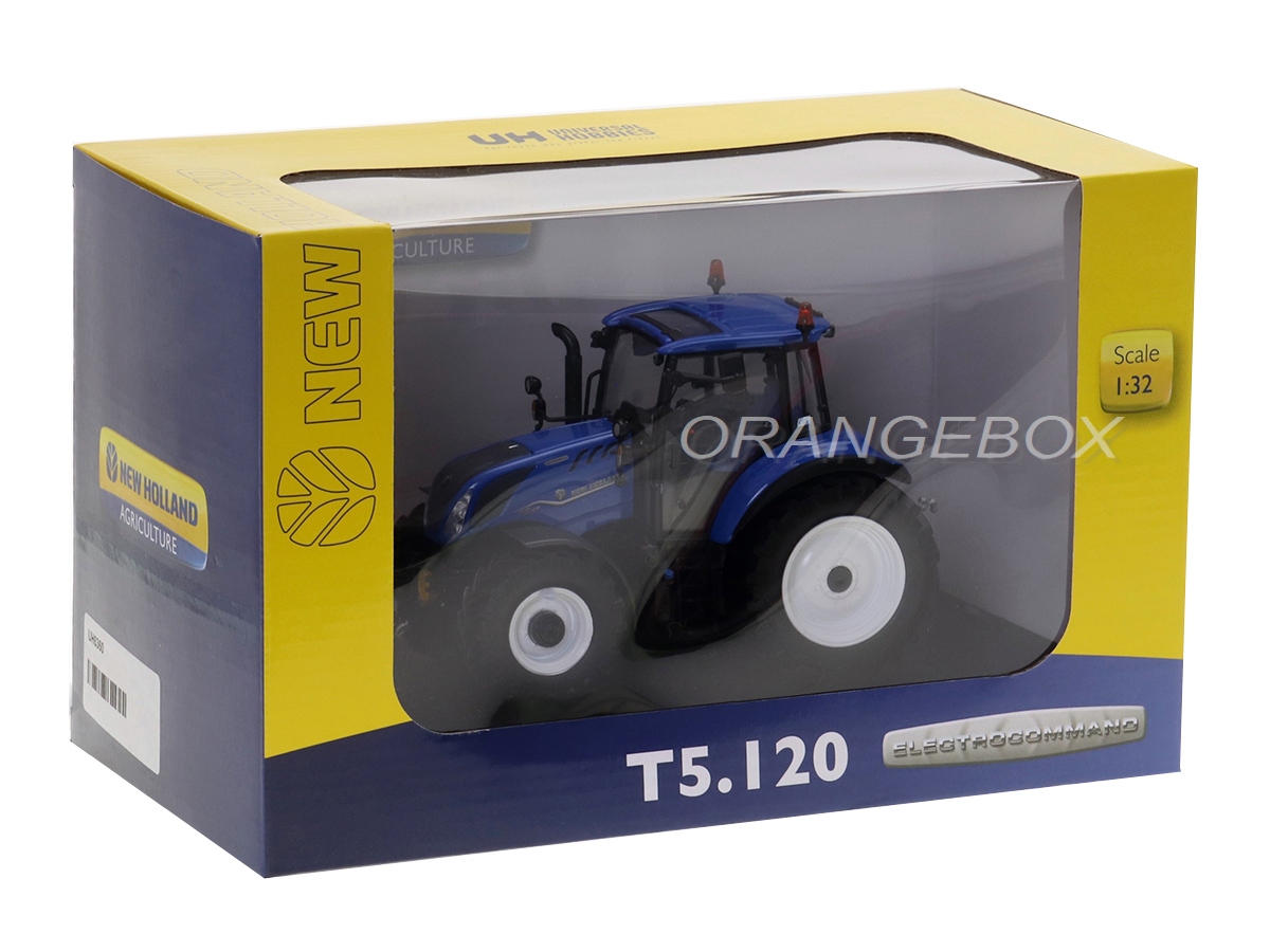 Trator New Holland T5.120 Electrocommand 1:32 Universal Hobbies