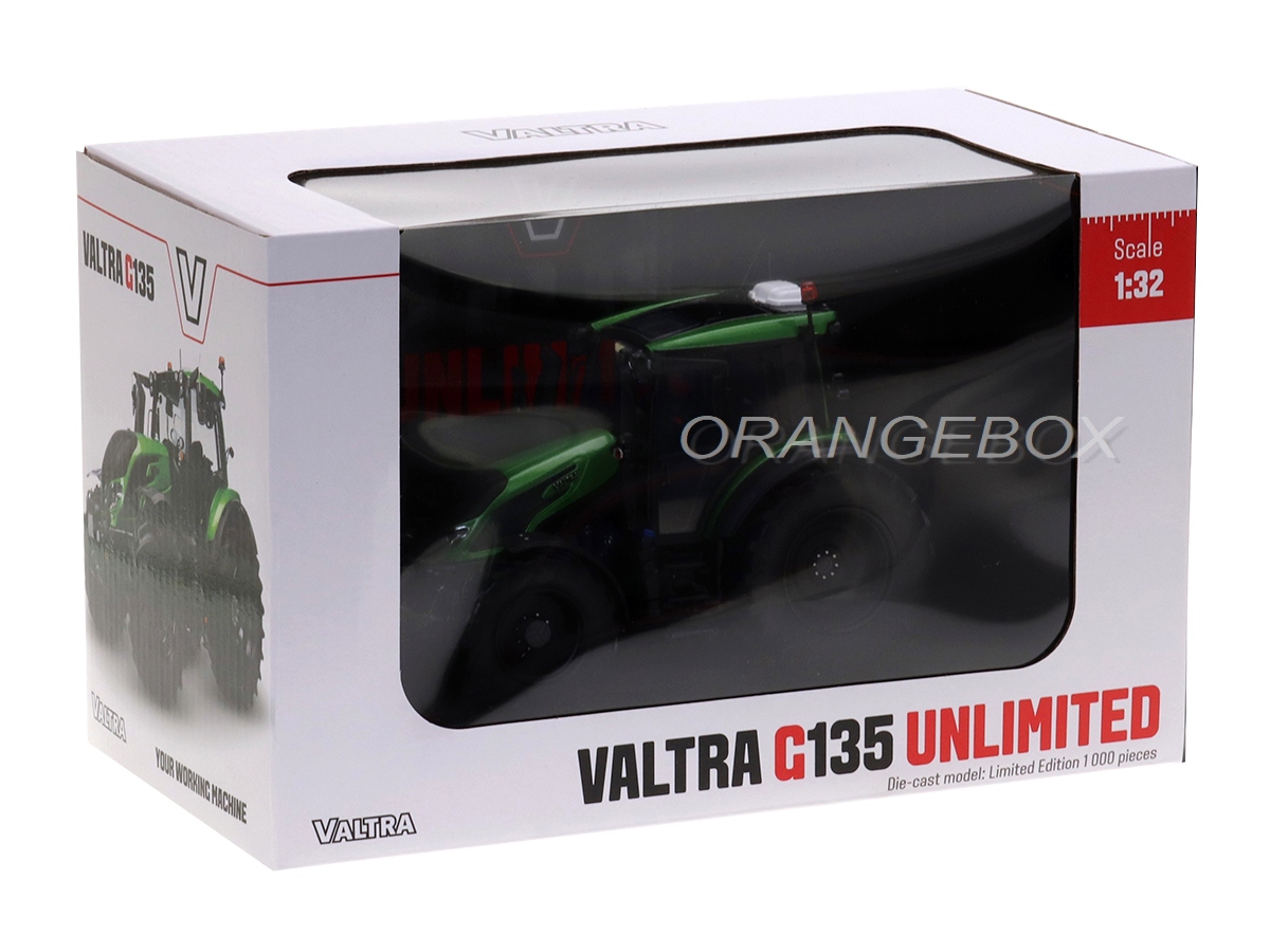 Trator Valtra G135 Unlimited Ultra Green 1:32 Universal Hobbies