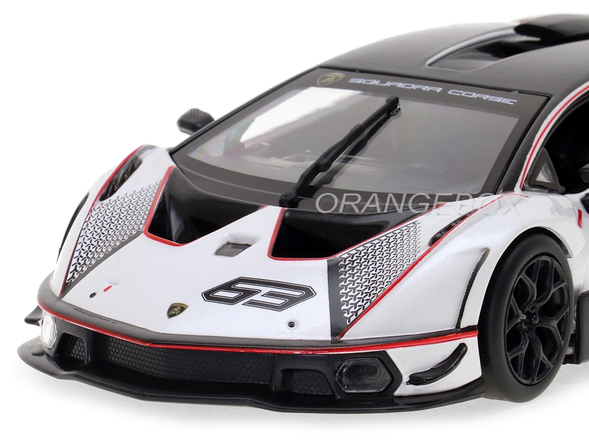 Lamborghini Essenza SCV12 2021 Bburago 1:24 Branco - 20 anos! Loja