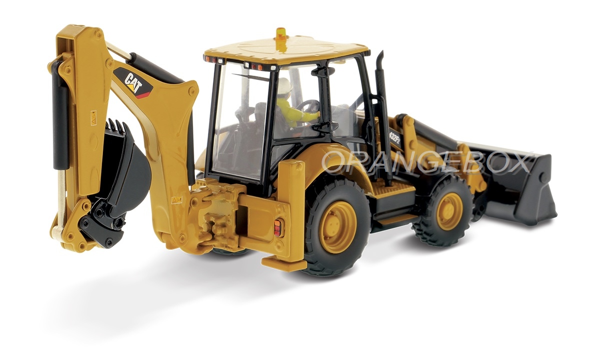 Retroescavadeira Caterpillar 432F2 Diecast Masters 1:50 - 20 anos