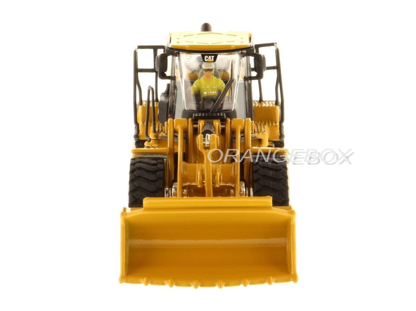 Pá Carregadeira Caterpillar 966M 1:87 HO Diecast Masters - 20 anos