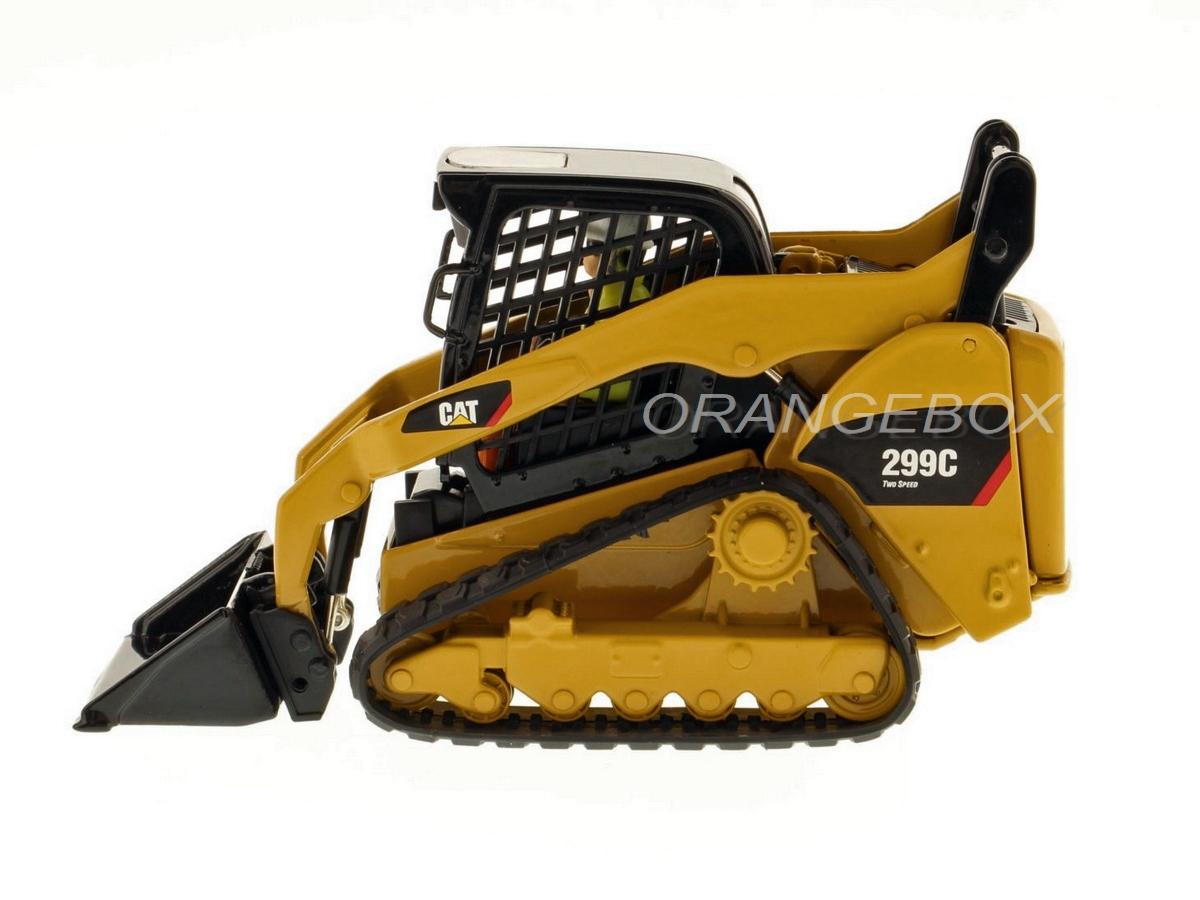 Minicarregadeira Caterpillar 299C 1:32 Diecast Masters - 20 anos