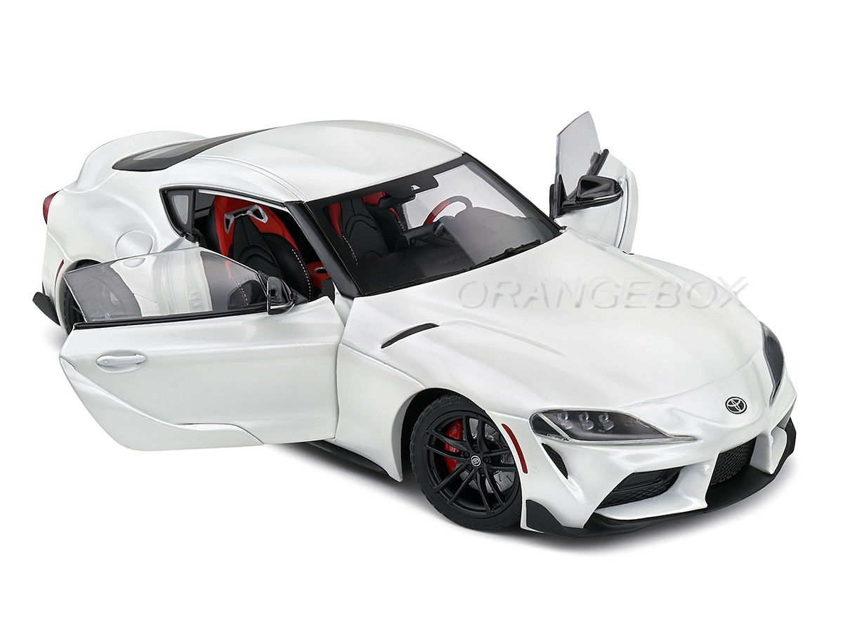 Toyota GR Supra Street Fighther 2023 1:18 Solido Branco - 20 anos