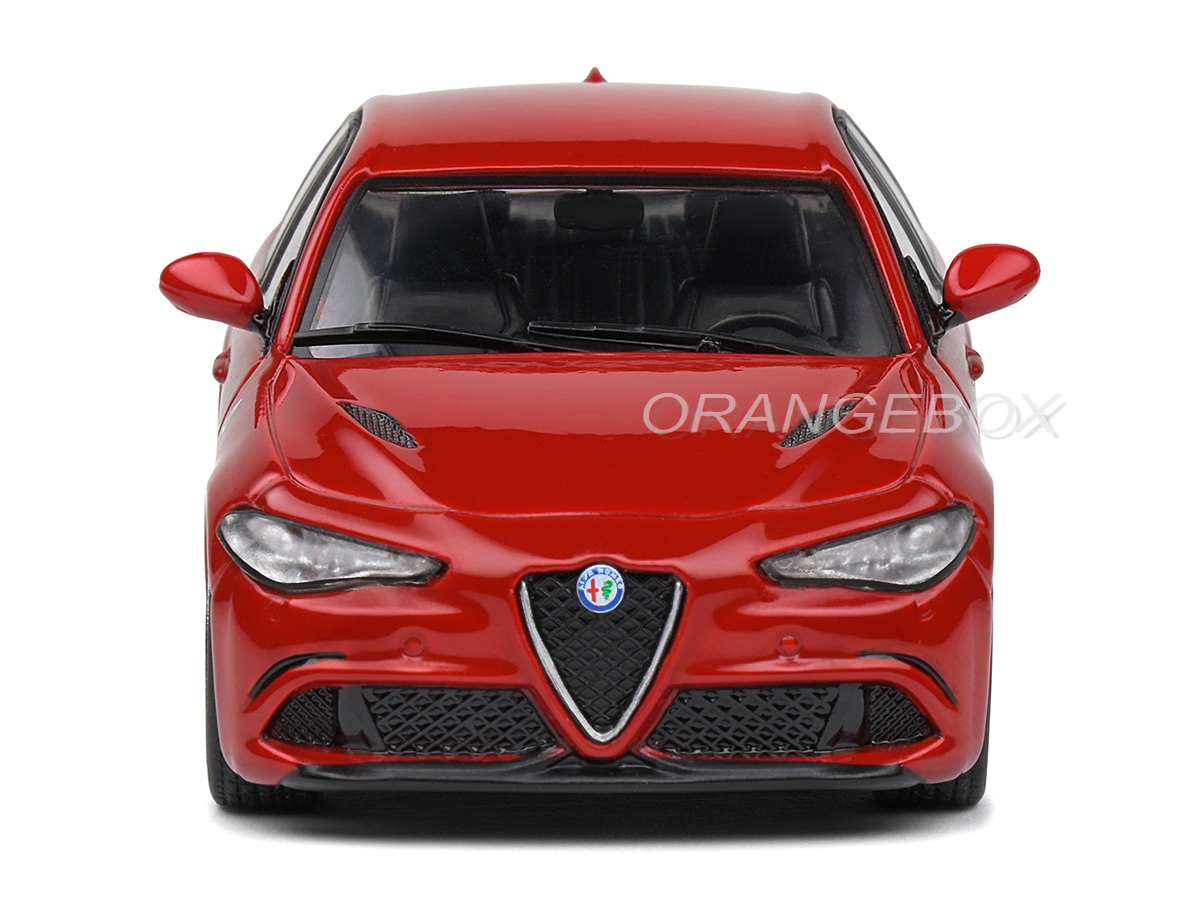 Alfa Romeo Giulia Quadrifoglio 2019 1:43 Solido Vermelho - 20 anos