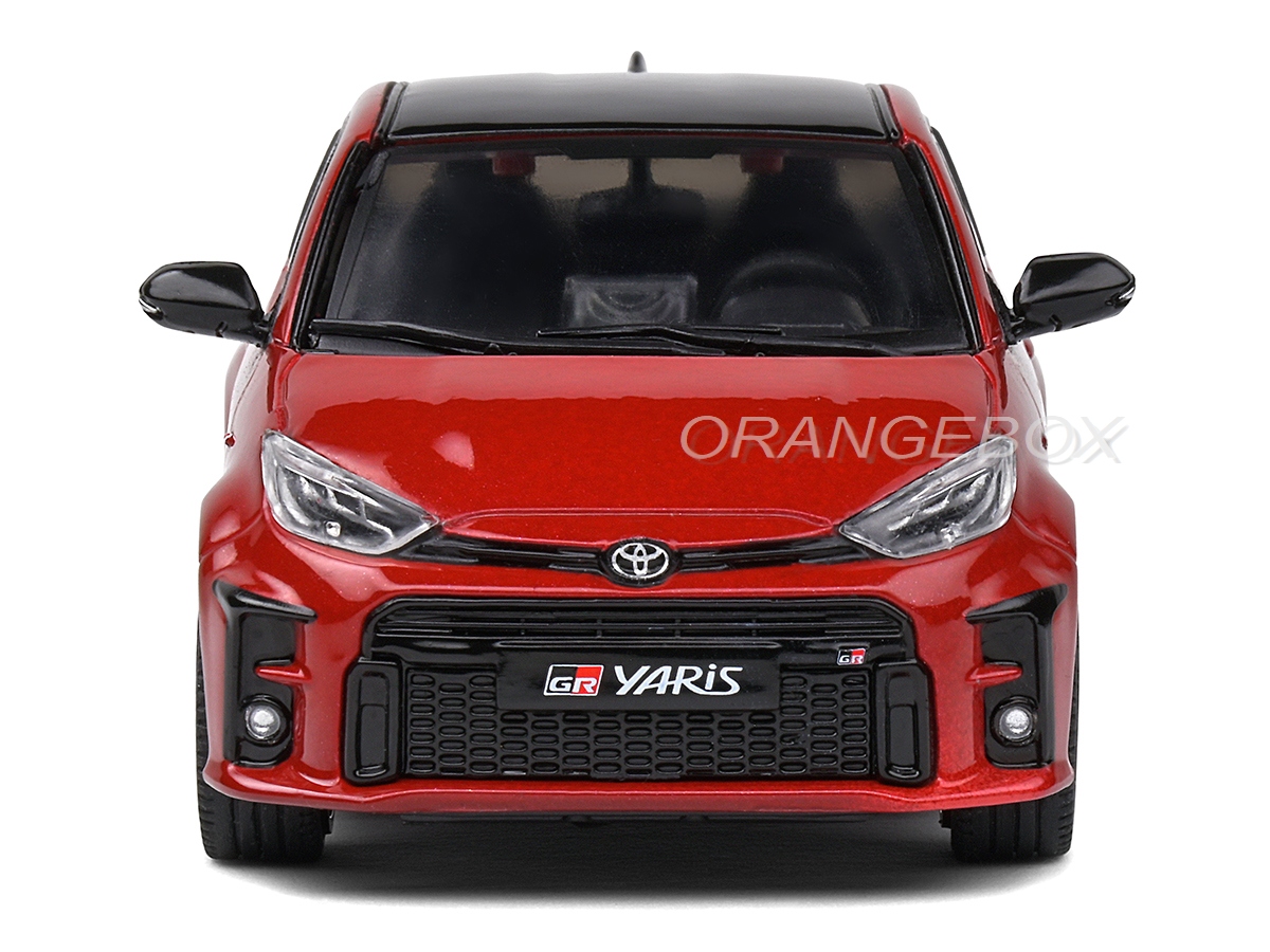 Toyota Yaris GR 2020 Platin 1:43 Solido Vermelho - 20 anos! Loja