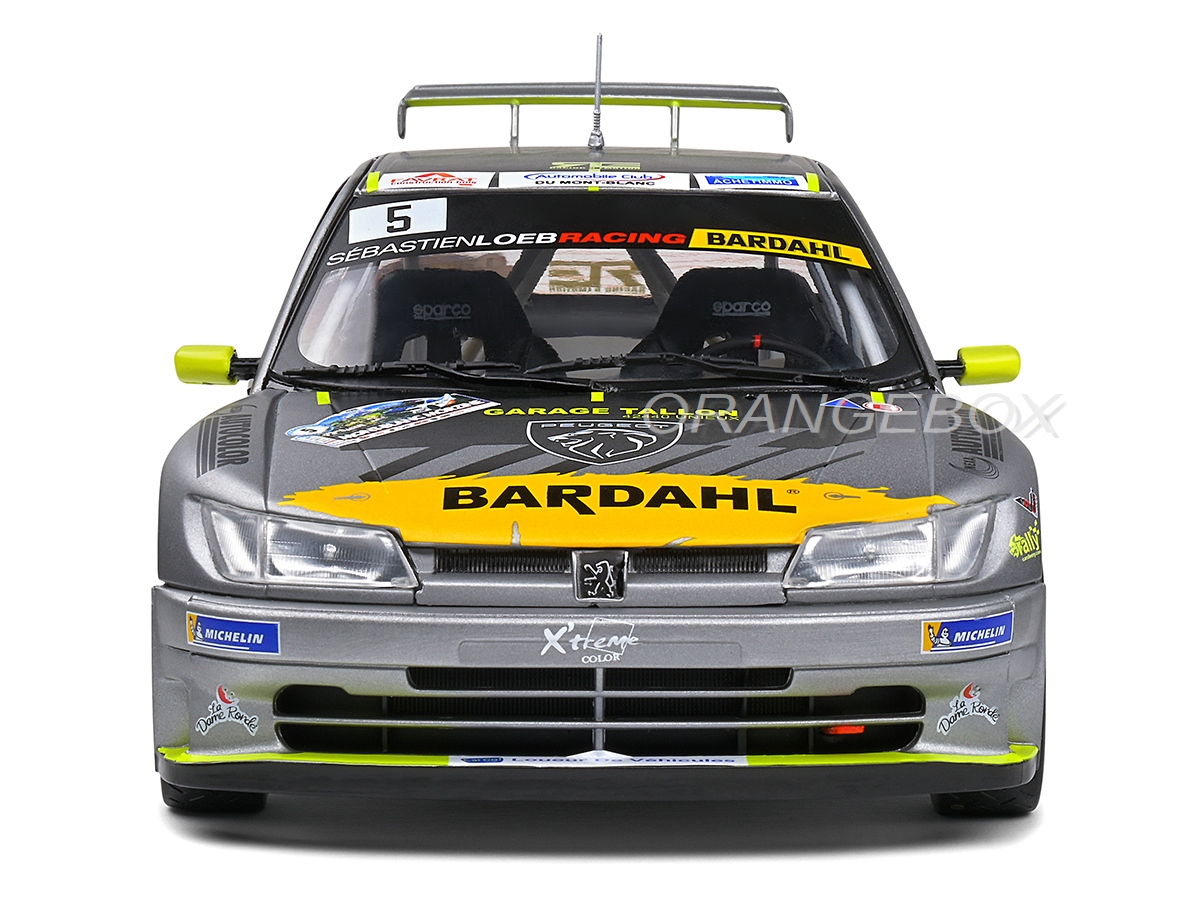 Peugeot 306 Maxi Rally Du Mont Blanc 2021 1:18 Solido - 20 anos