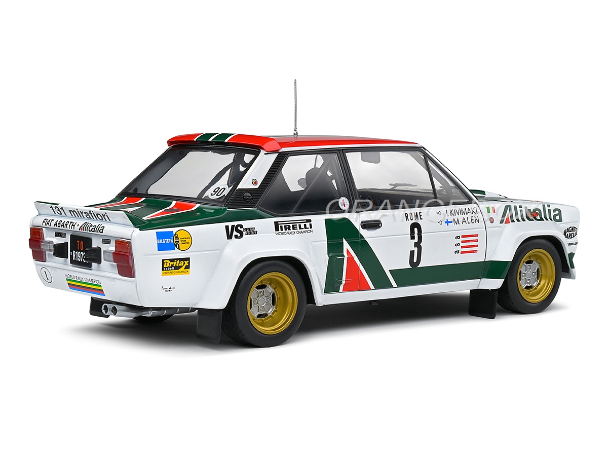 Fiat 131 Abarth Rally Monte Carlo 1979 1:18 Solido - 20 anos! Loja
