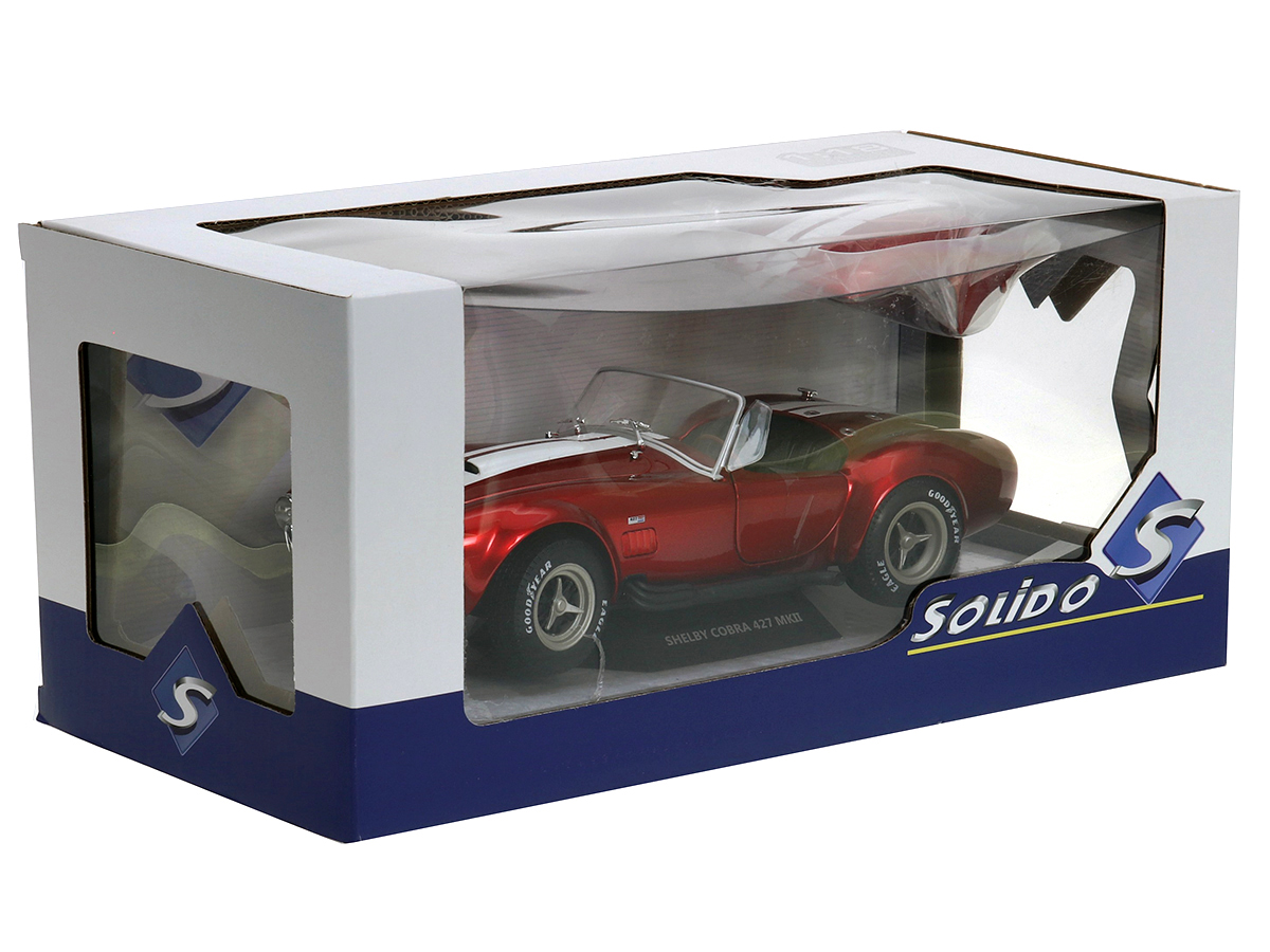 Shelby Cobra 427 MKII 1965 1:18 Solido Vermelho - 19 anos! Loja on