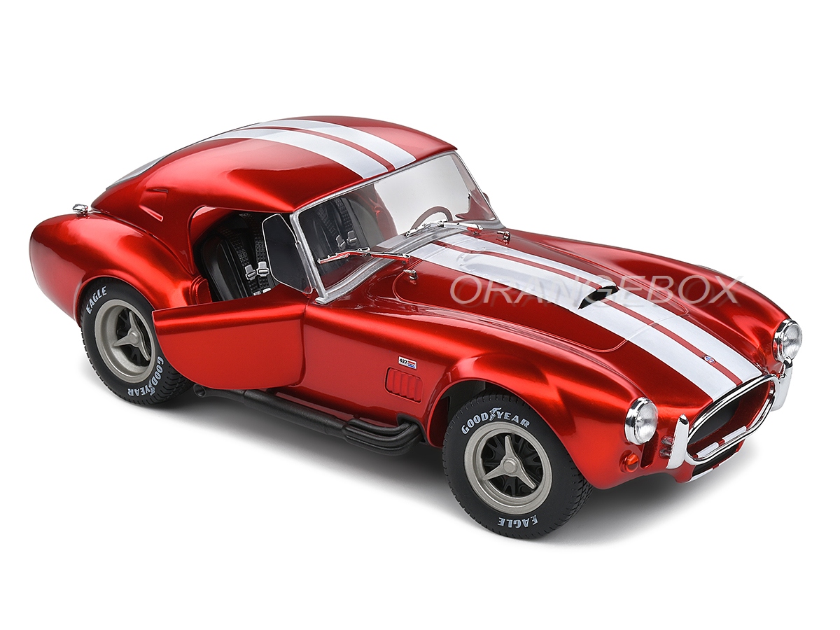 Shelby Cobra 427 MKII 1965 1:18 Solido Vermelho - 19 anos! Loja on
