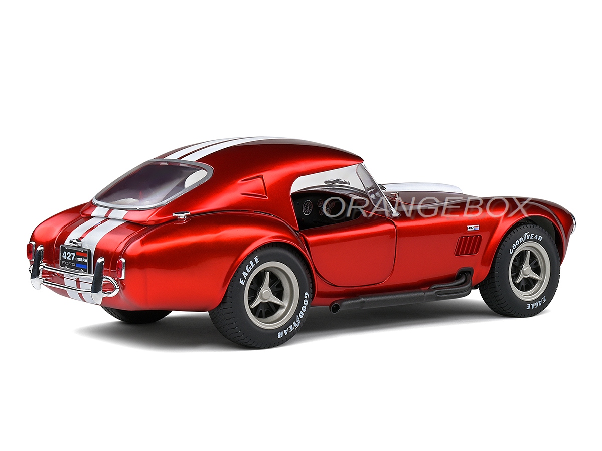Shelby Cobra 427 MKII 1965 1:18 Solido Vermelho - 20 anos! Loja on