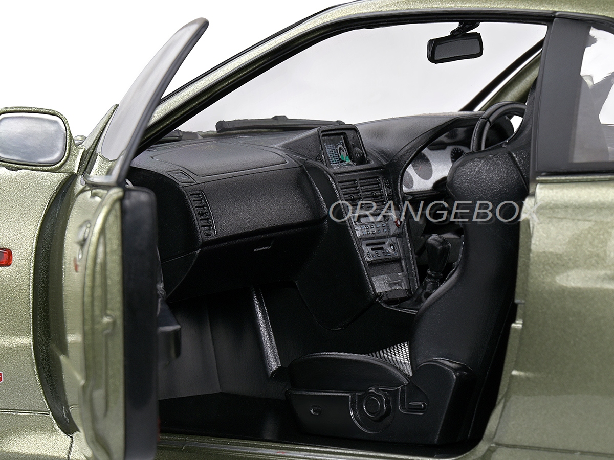 スカイライン GT-R R34 SOLIDO 1/18【新品未開封】 Nissan Skyline GT-R (R34) 1999 1:18 Solido Verde - 19 anos! Loja