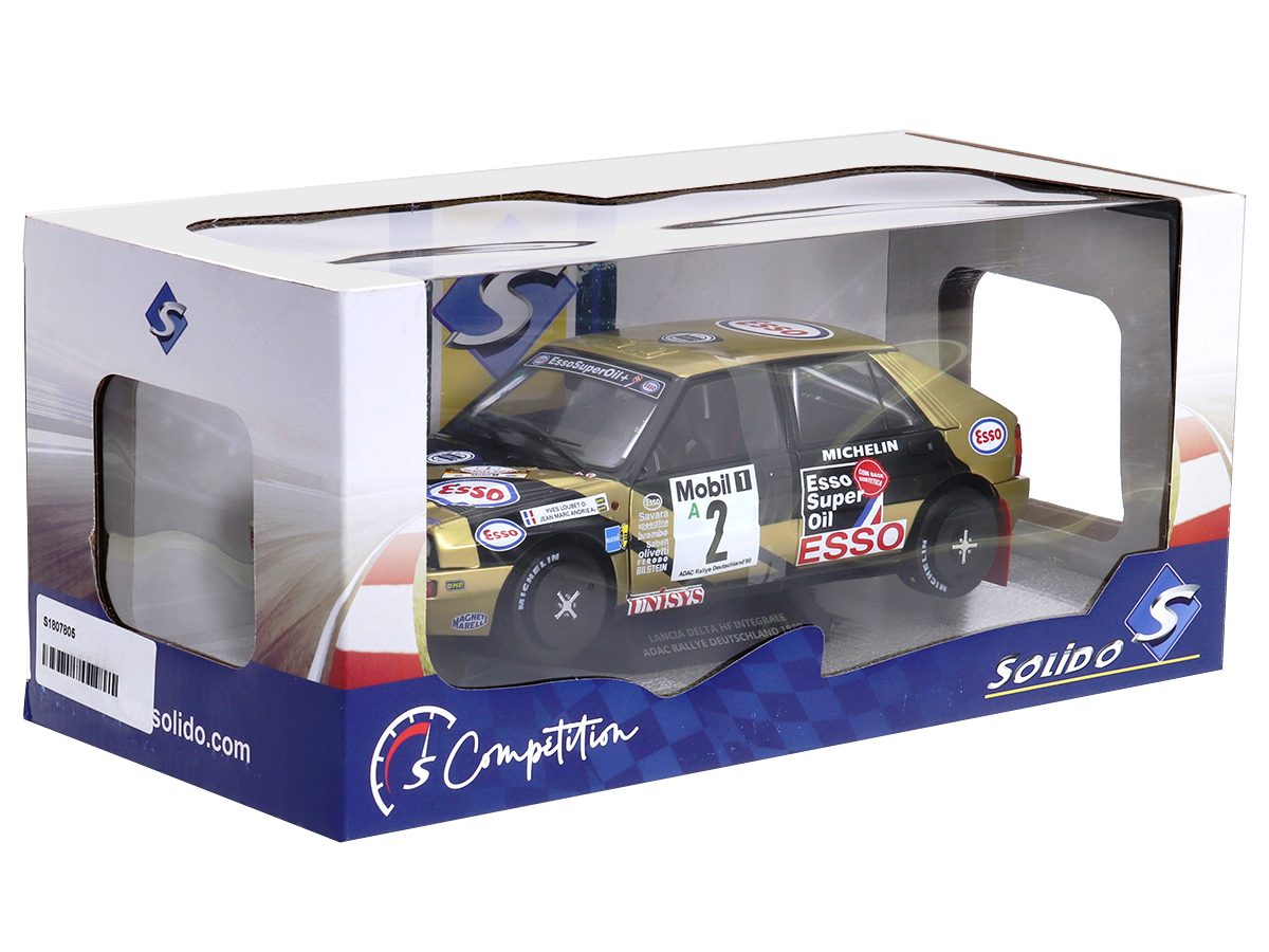 HPI 1/43 ランチアデルタ 16V (#7) 1990 モンテカルロ HPI・美品☆ランチア デルタ HF インテグラーレ 16V (#7) 1990 モンテ