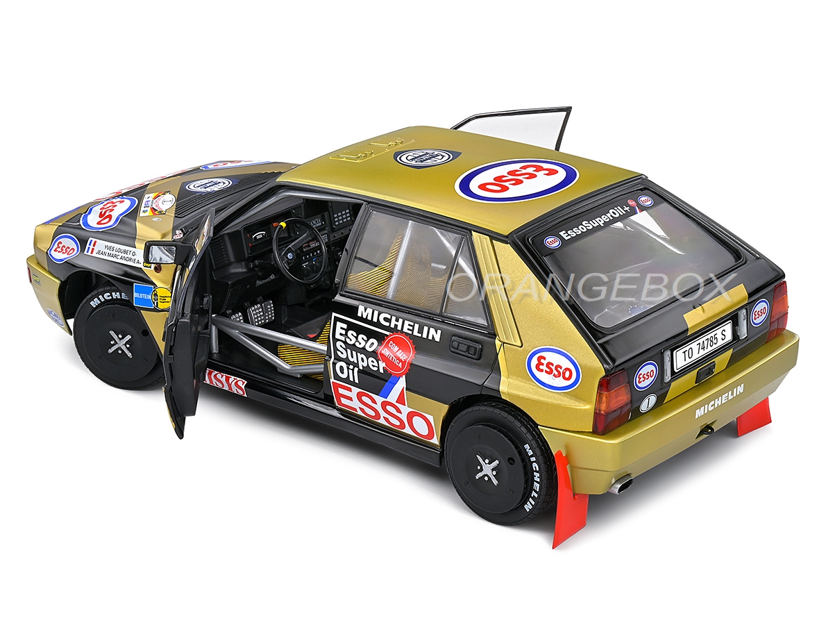 Lancia Delta Hf Integrale Adac Rally Deutschland 1989 1:18 Solido