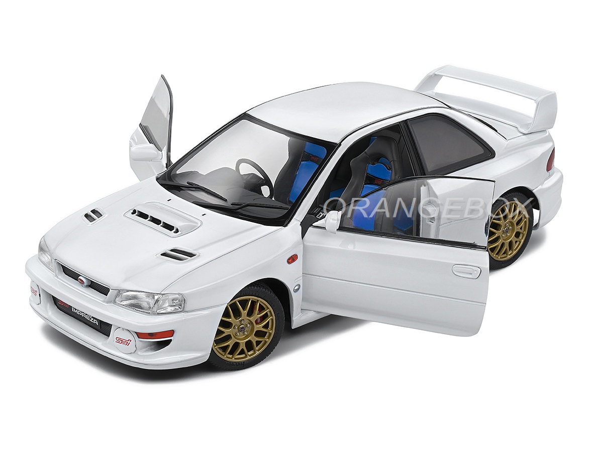 Subaru Impreza 22B 1998 1:18 Solido - 19 anos! Loja on-line de
