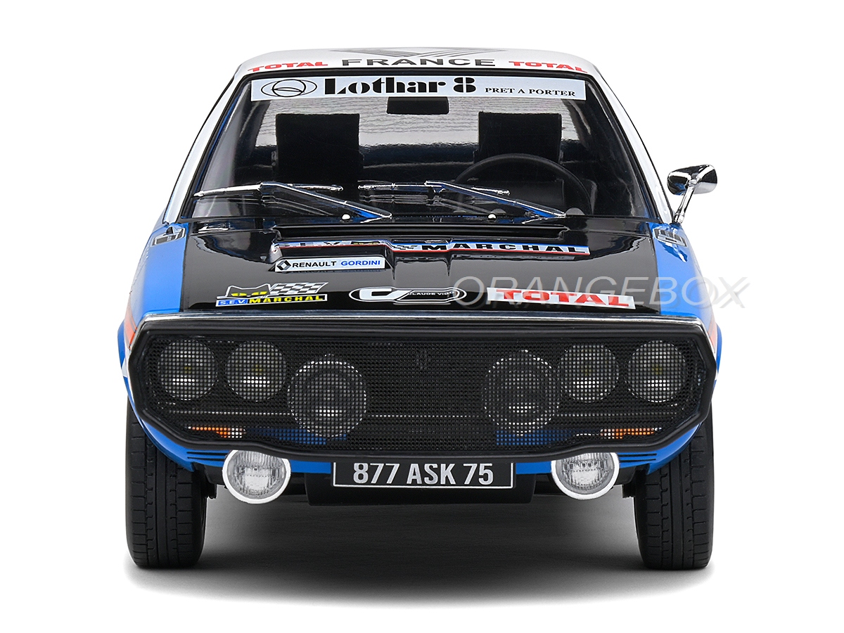 Renault 17 Rally Abidjan 1976 1:18 Solido - 20 anos! Loja on-line