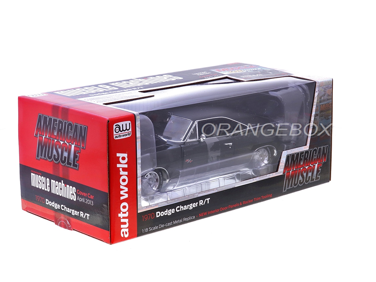 Dodge Charger R/T 1970 Hemmings Muscle Machines 1:18 Autoworld