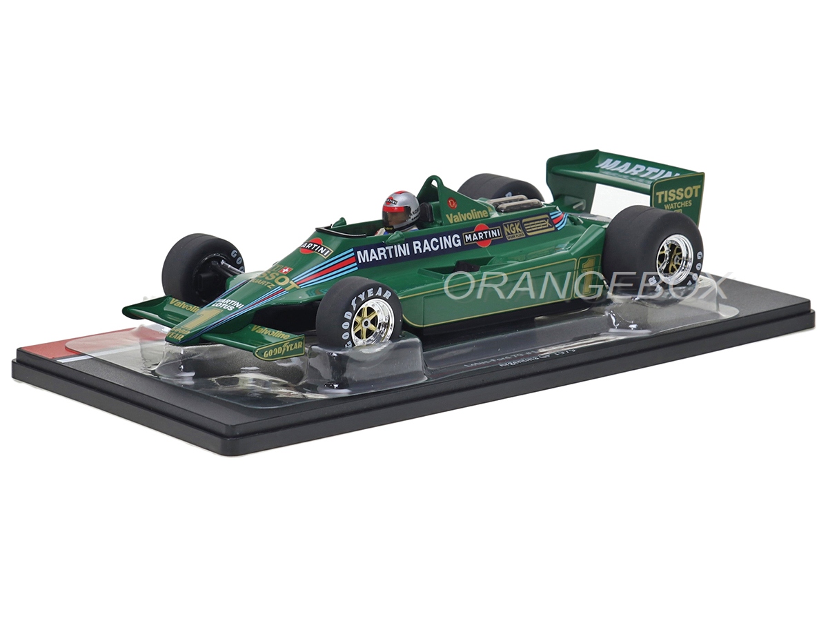 Fórmula 1 Lotus Martini Racing Mario Andretti Argentina 1979 1:18