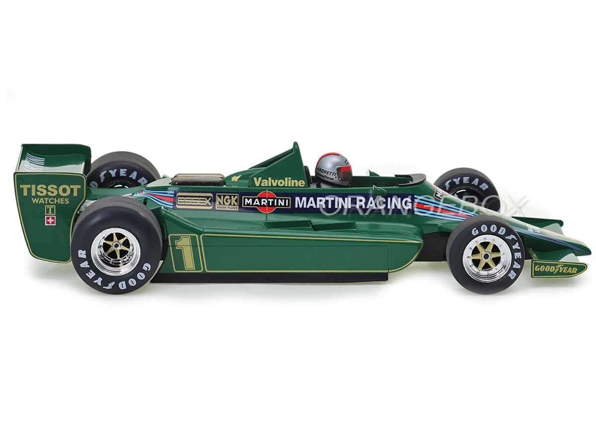 MINICHAMPS ロータス79マリオアンドレティ1/18 Fórmula 1 Lotus Martini Racing Mario Andretti Argentina 1979 1:18