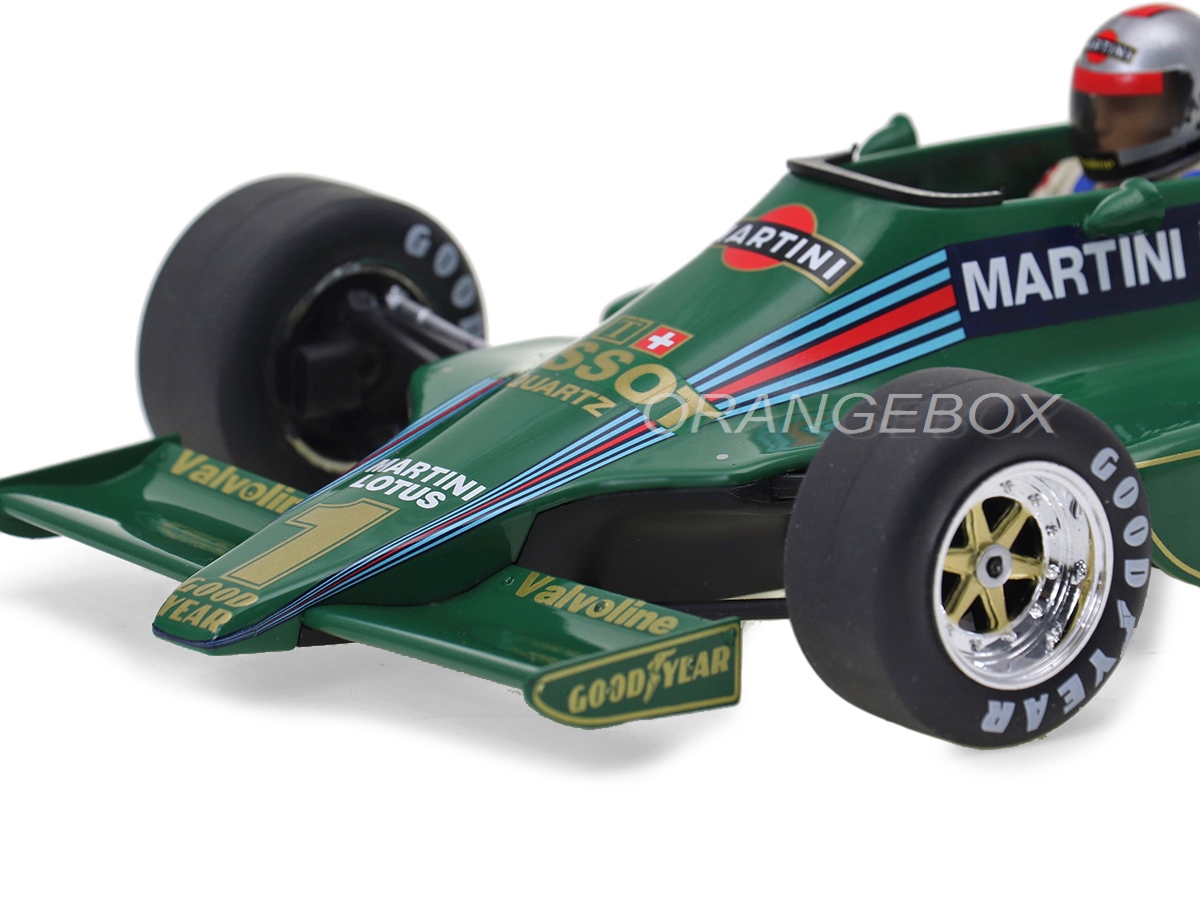Fórmula 1 Lotus Martini Racing Mario Andretti Argentina 1979 1:18