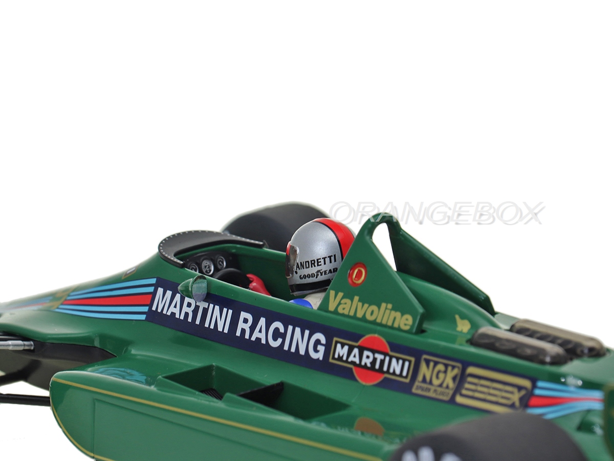 Fórmula 1 Lotus Martini Racing Mario Andretti Argentina 1979 1:18