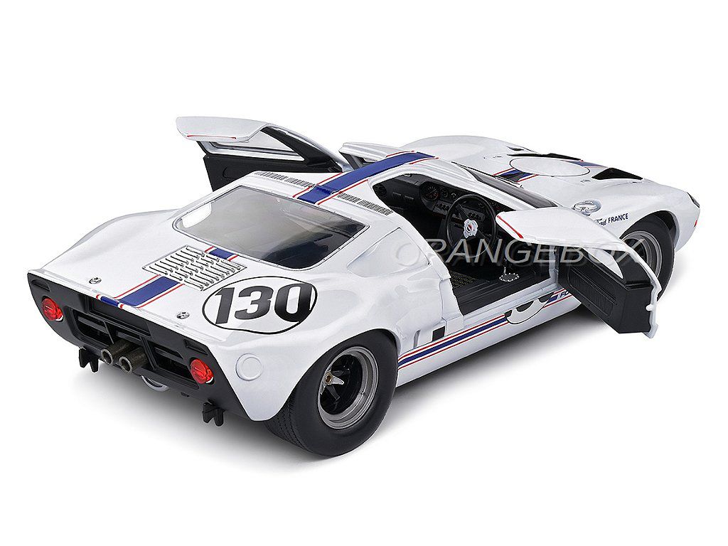 Ford GT40 MK.1 Targa Florio 1967 1:18 Solido Branco - 20 anos