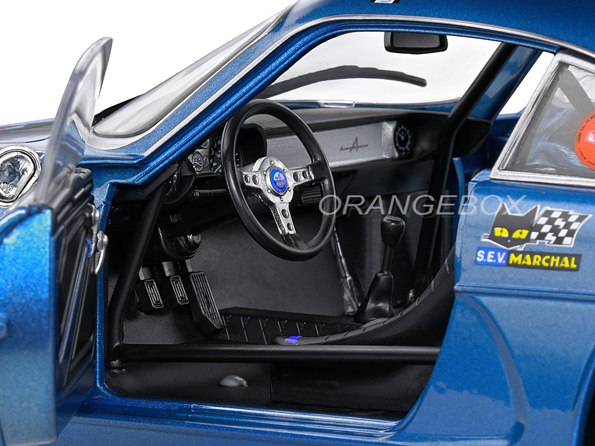 Alpine A110 1600S Monte Carlo Rallye 1972 1:18 Solido - 20 anos