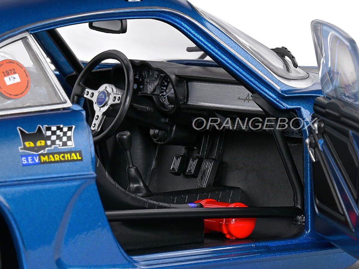 Alpine A110 1600S Monte Carlo Rallye 1972 1:18 Solido - 20 anos