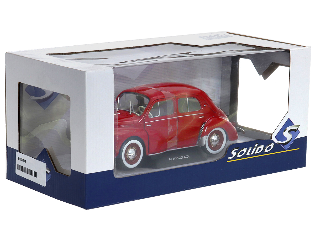 Renault 4CV 1956 1:18 Solido Rouge - 20 anos! Loja on-line de