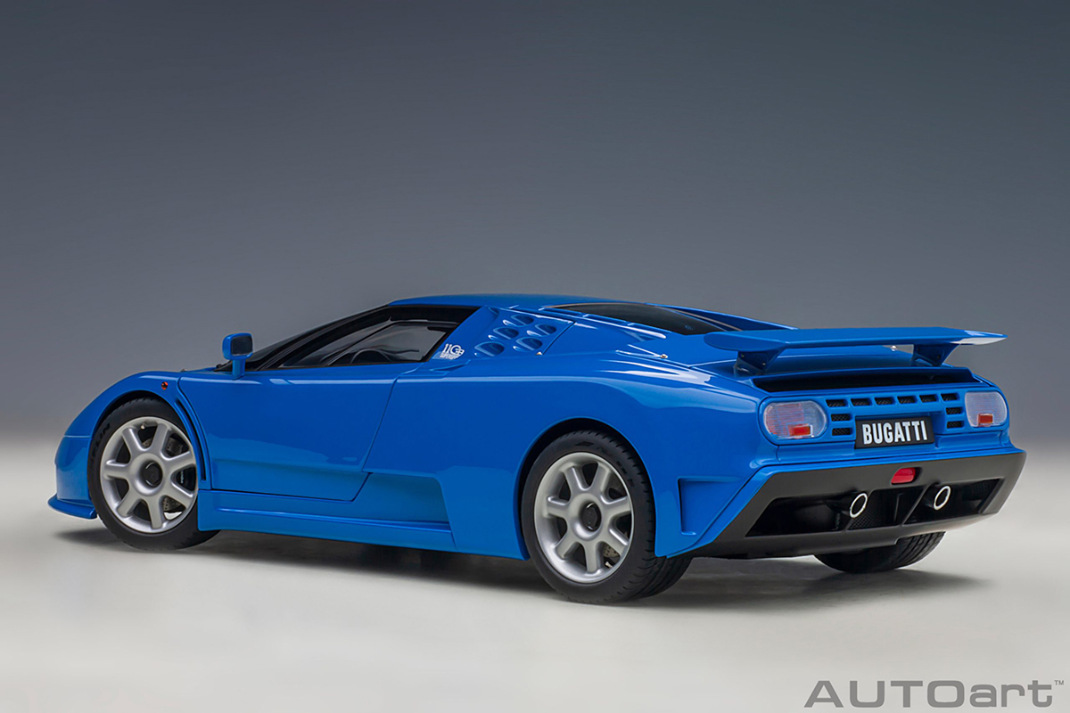 BUGATTI EB110 PRODUCTION 1993 Gris NOREV 1:43 of reference BUGATTI EB110 PRODUCTION 1993 Gris NOREV 1:43 of reference