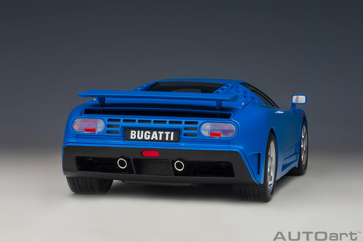 Bugatti EB110 SS 1:18 Autoart Azul - 20 anos! Loja on-line de