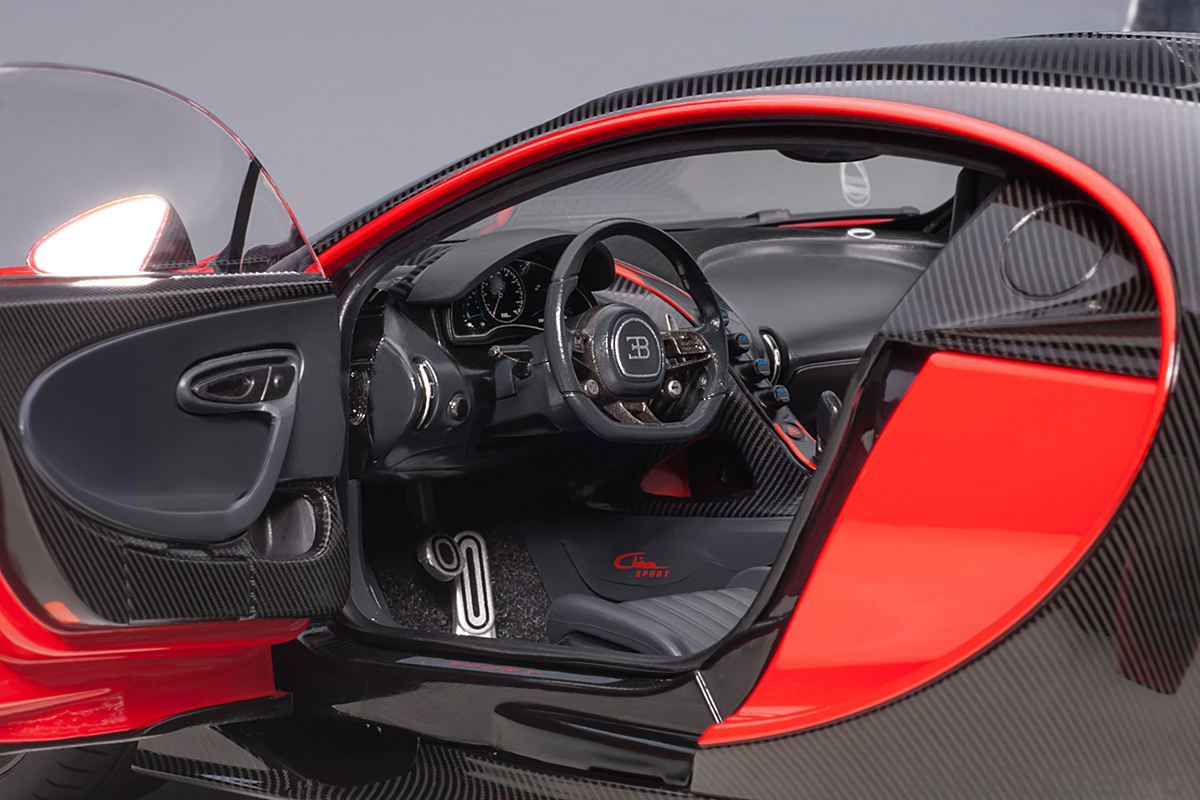 Bugatti Chiron Sport 2019 1:18 Autoart Vermelho - 20 anos! Loja on