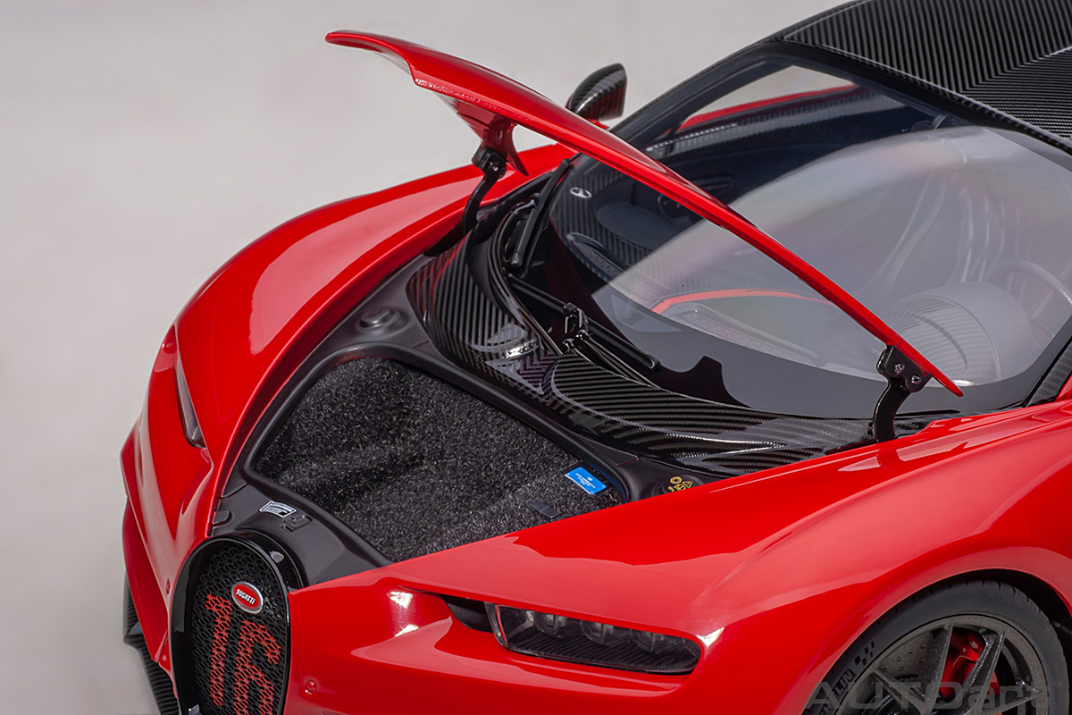 Bugatti Chiron Sport 2019 1:18 Autoart Vermelho - 20 anos! Loja on