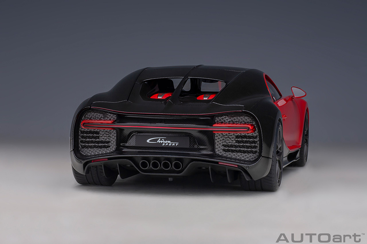 Bugatti Chiron Sport 2019 1:18 Autoart Vermelho - 19 anos! Loja on