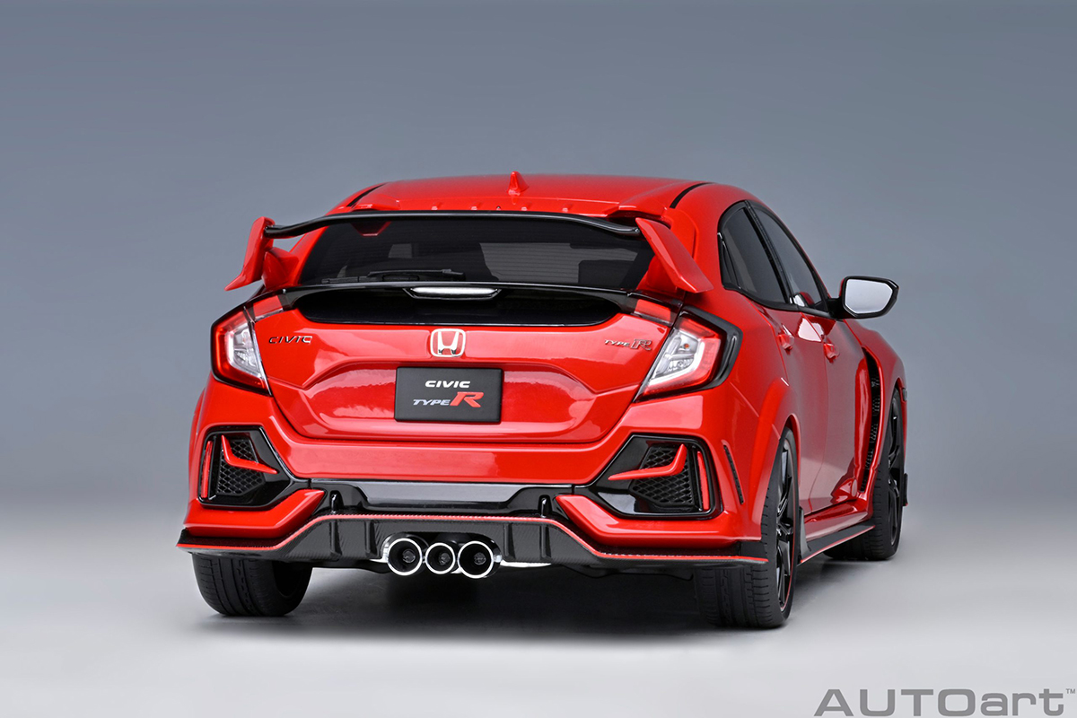 Honda Civic Type R (FK8) 2021 1:18 Autoart Vermelho - 19