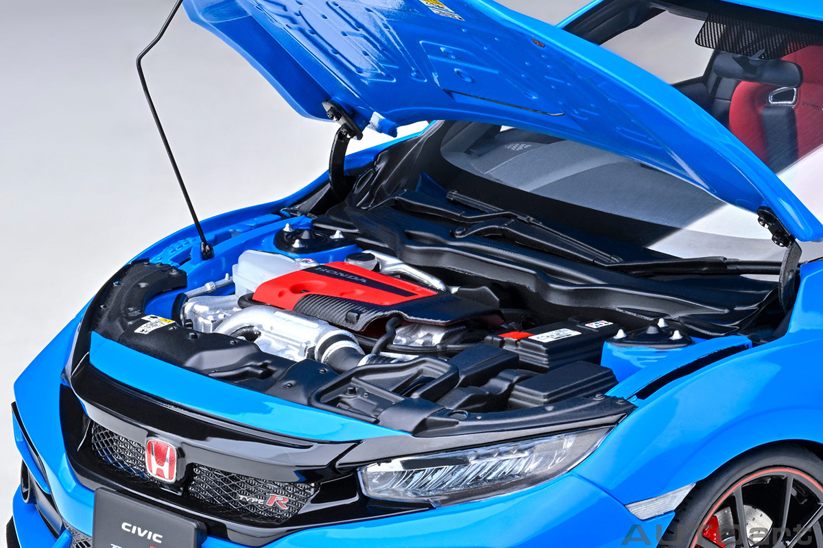 Honda Civic Type R (FK8) 2021 1:18 Autoart Azul - 19 anos! Loja on