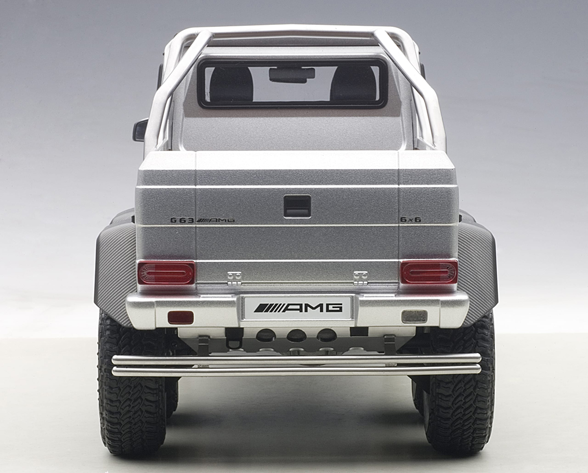 Mercedes Benz G63 AMG 6x6 1:18 Autoart Prata - 20 anos! Loja on