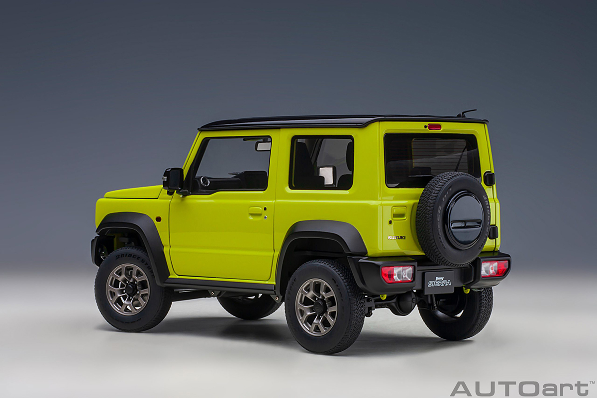 Suzuki Jimny Sierra (JB74) 1:18 Autoart Amarelo - 20 anos! Loja on