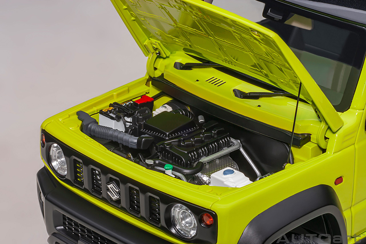 Suzuki Jimny Sierra (JB74) 1:18 Autoart Amarelo - 20 anos! Loja on