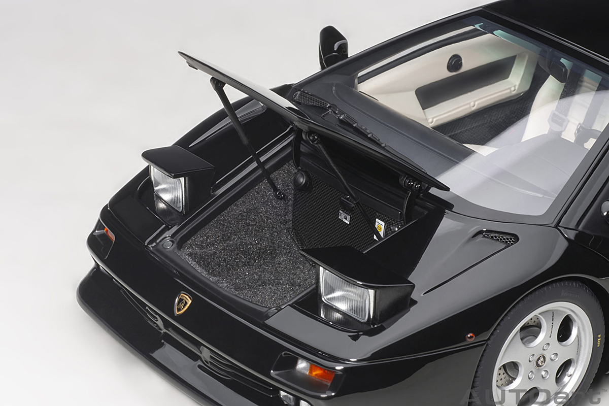 1/18AUTOart Lamborghini Diablo GTRブラック Lamborghini Diablo SE 30th Anniversary 1:18 Autoart Preto - 20