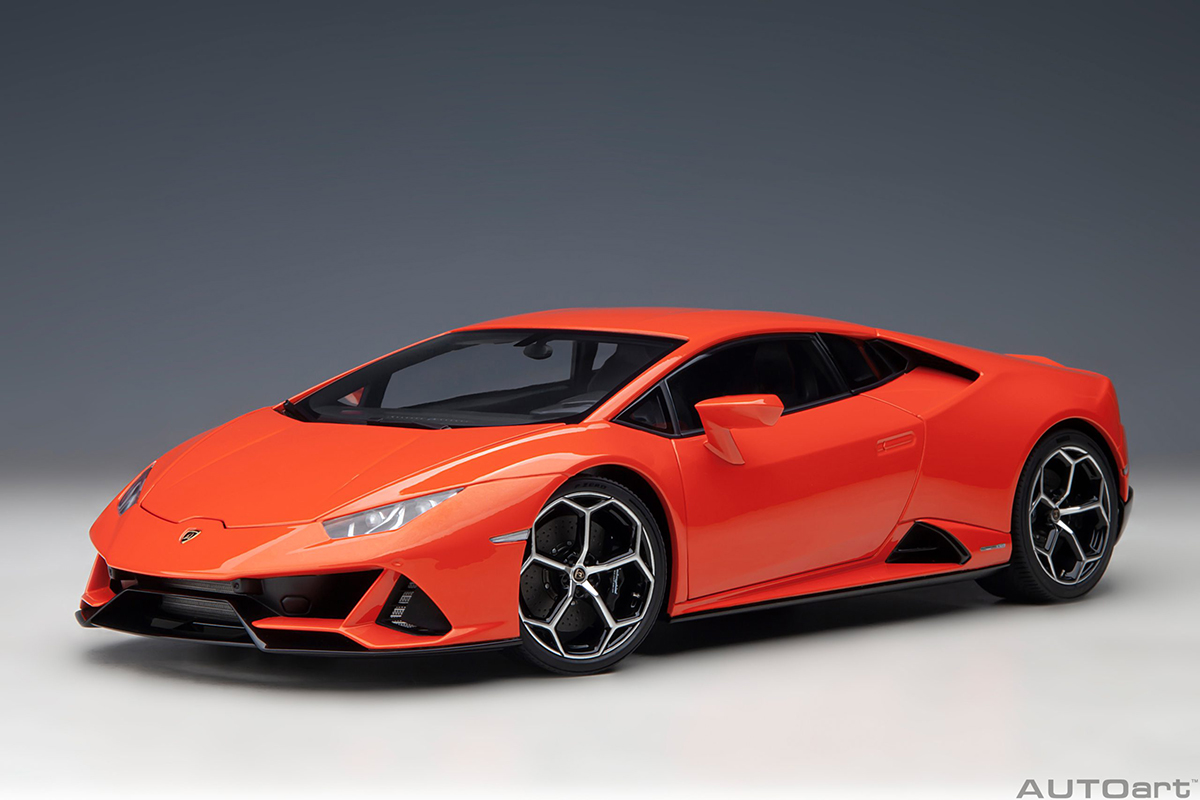 Lamborghini Huracan Evo 1 18 Autoart Laranja 17 anos Loja on