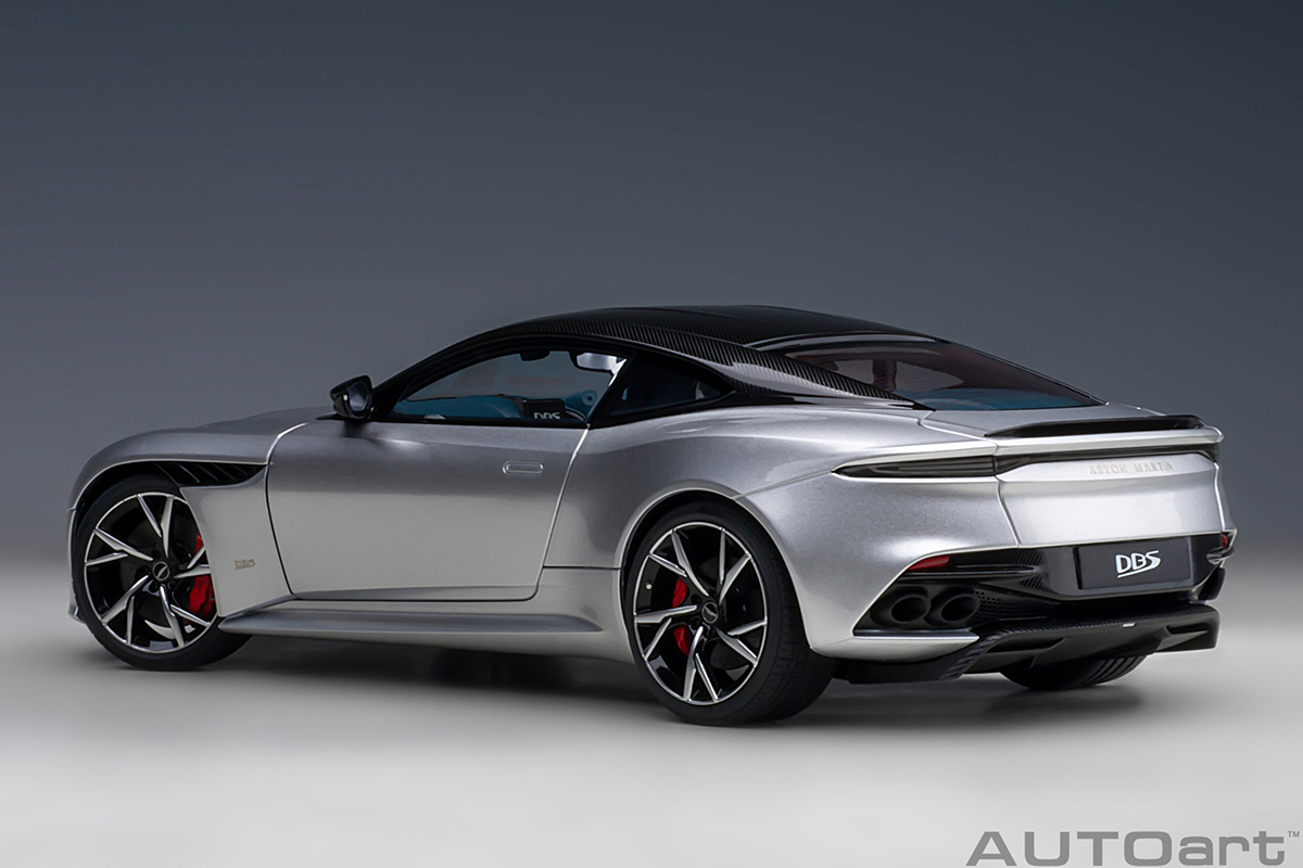 Aston Martin DBS Superleggera 1:18 Autoart Cinza - 20 anos! Loja