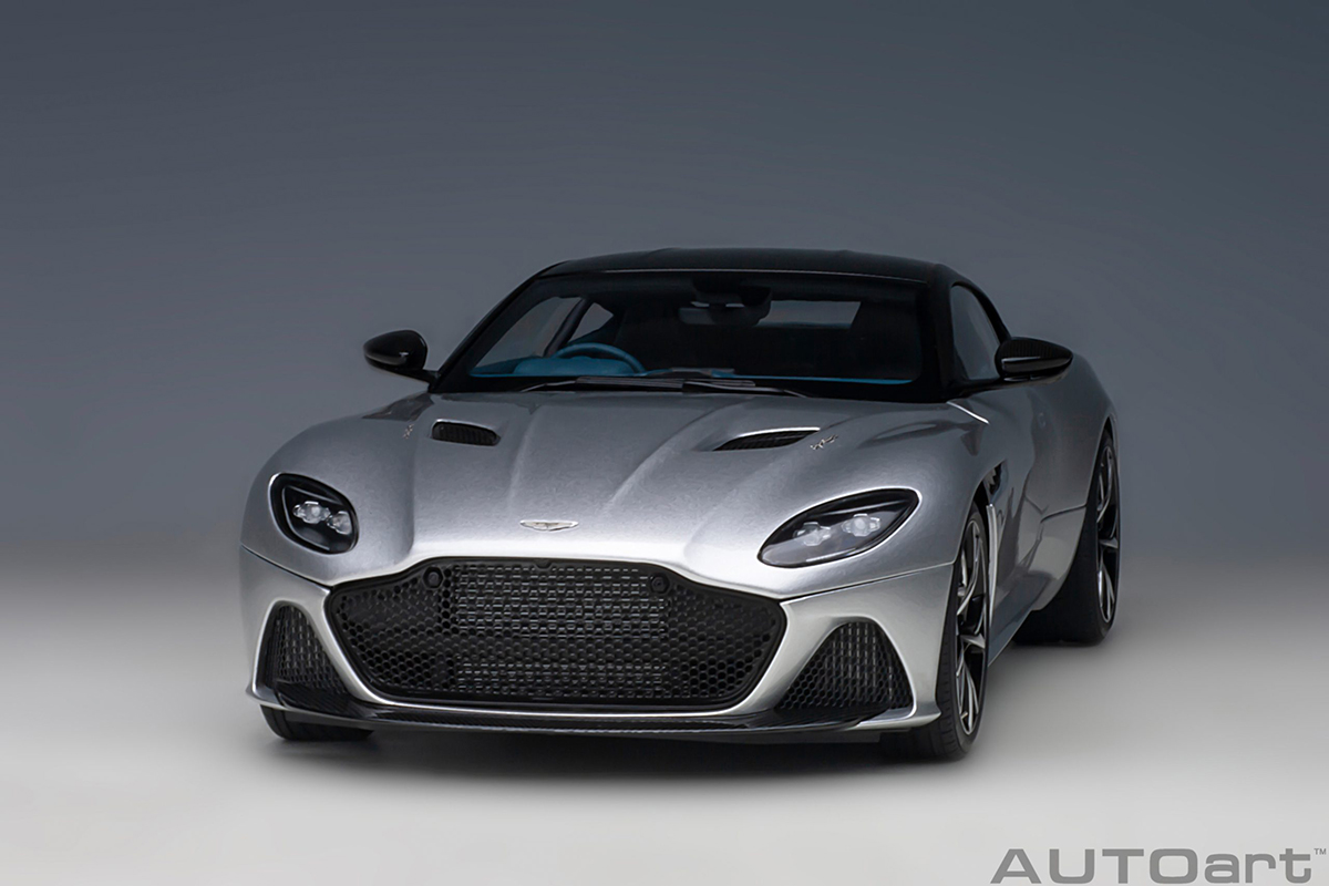 Aston Martin DBS Superleggera 1:18 Autoart Cinza - 20 anos! Loja